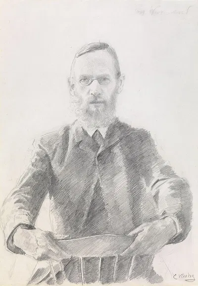 Erik Werenskiold by Кристиан Крох — digital art print download