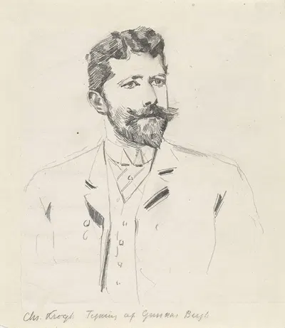 Gunnar Berg by Кристиан Крох — digital art print download
