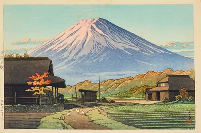 Осень в Фунацу by Кавасе Хасуи, 1953 — digital art print download