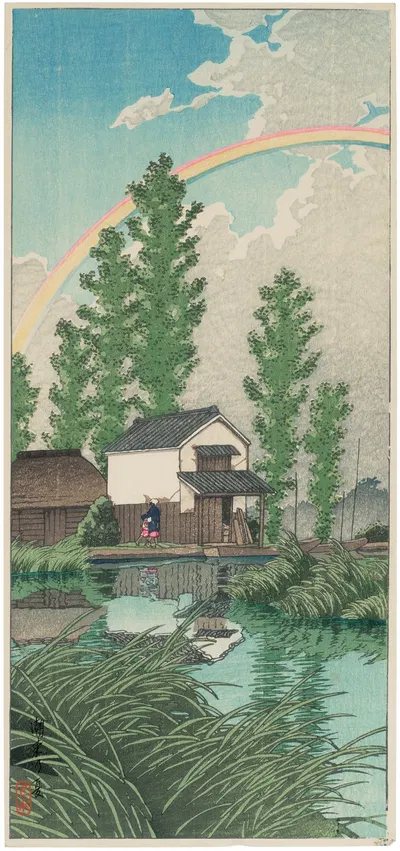 Лето в Итако by Кавасе Хасуи, 1945 — digital art print download