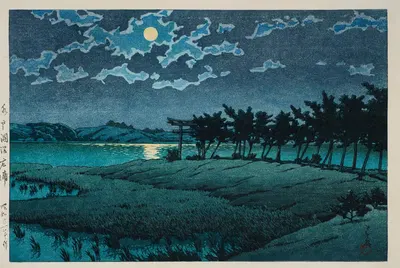 Мито, Хинума, Хируора by Кавасе Хасуи, 1946 — digital art print download