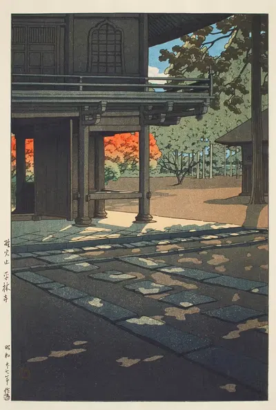 Храм Нобидоме Хейрин-джи by Кавасе Хасуи, 1952 — digital art print download