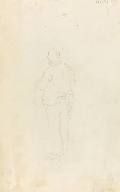 Figure Study by Густав Вентцель, 1883 — digital art print download