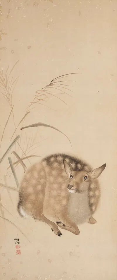 Deer by Mori Sosen — digital art print download