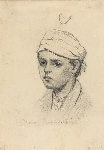 The Son of Osman Pascha by Густав Вентцель — digital art print download