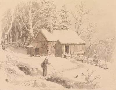 Berthe Tuppenhaug by Ханс Гуде, 1878 — digital art print download