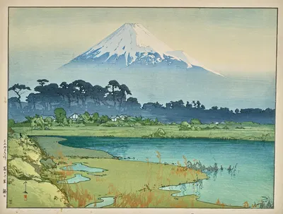 Asahi (Sunrise) by Yoshida Hiroshi, 1926 — digital art print download