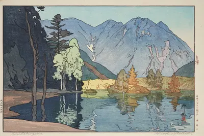 Ходакаяма by Ёсита Хироши, 1926 — digital art print download