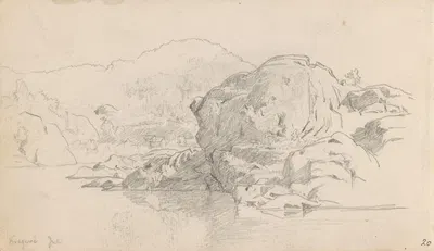 Fra Kragerø by Ханс Гуде, 1862 — digital art print download