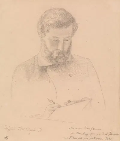 Hermann Kauffmann by Ханс Гуде, 1843 — digital art print download