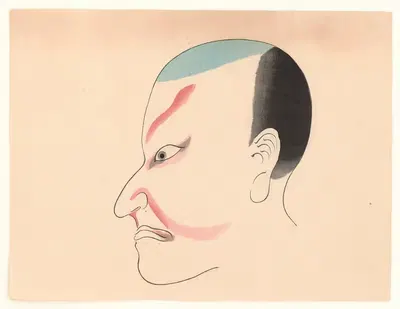 Kumadori sanjūnana zu Pl.20 by Ichikawa, 1886 — digital art print download
