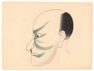 Kumadori sanjūnana zu Pl.36 by Ichikawa, 1886 — digital art print download