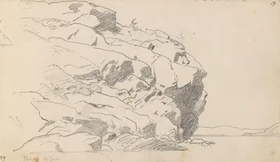Klippe, Toner by Ханс Гуде, 1862 — digital art print download