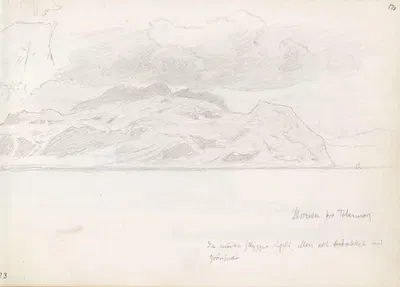 Morvern sett fra Tobermory by Ханс Гуде, 1877 — digital art print download