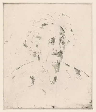 Albert Einstein by Хенрик Лунд, 1932 — digital art print download