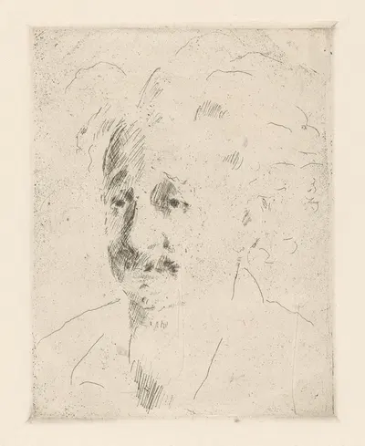 Albert Einstein by Хенрик Лунд, 1932 — digital art print download