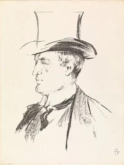 Edvard Munch by Хенрик Лунд, 1909 — digital art print download