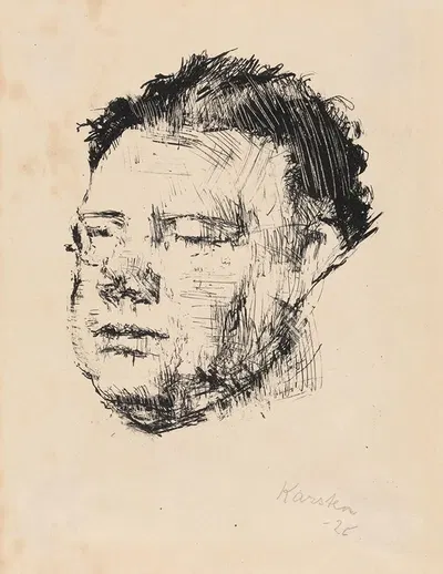 Erik Strøyberg by Людвиг Карстен, 1926 — digital art print download