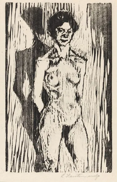Nude by Людвиг Карстен — digital art print download