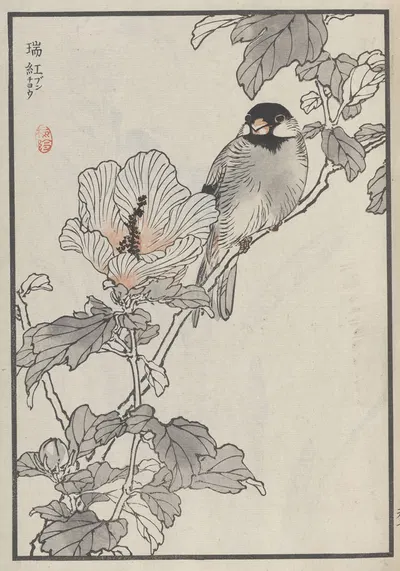 Bairei hyakuchō gafu. Ten Pl.13 by Коно Байрей, 1881 — digital art print download