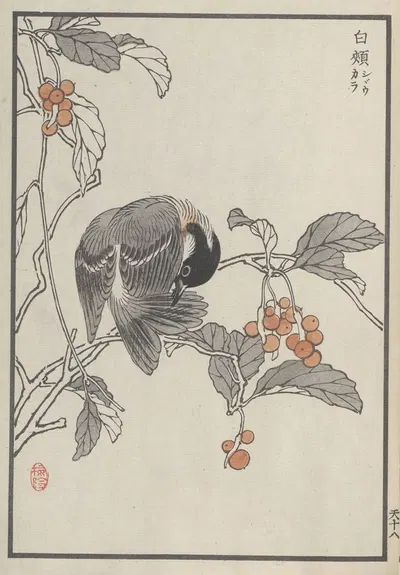 Bairei hyakuchō gafu. Ten Pl.35 by Коно Байрей, 1881 — digital art print download