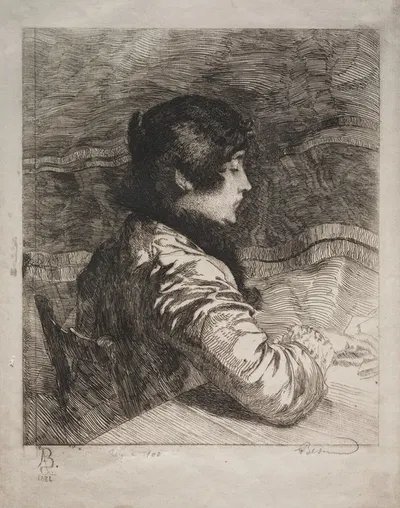 Madame Besnard by Альбер Безнар, 1884 — digital art print download