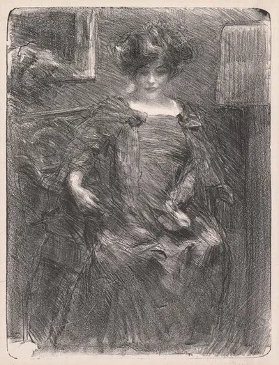 Untitled (Woman) by Альбер де Беллерош, c. 1908 — digital art print download