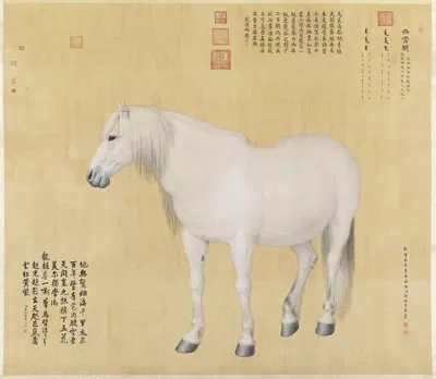 Benxiaocong by Джузеппе Кастильоне, 1743 — digital art print download