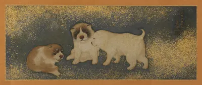 Puppies by Маруяма Окё, 1781 — digital art print download