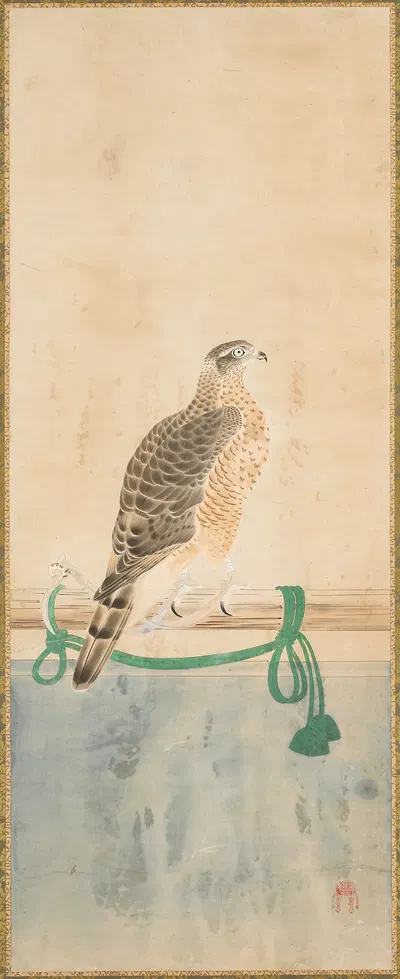 Hawk by Tosa Mitsuoki — digital art print download