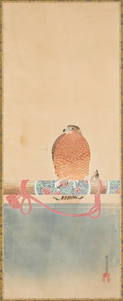 Hawk by Tosa Mitsuoki — digital art print download