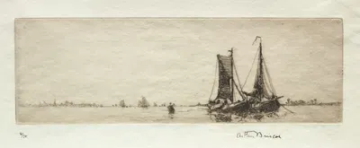 Sand Creek, Veere by Arthur John Trevor Briscoe — digital art print download