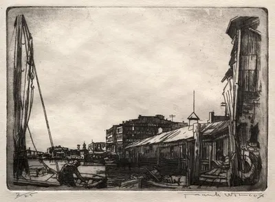 Waterfront by Frank Wilcox — digital art print download