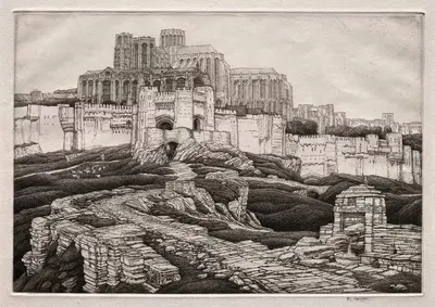 Саррас by Фредерик Ландсиир Маур Григгс — digital art print download