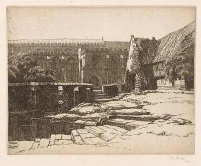 Sellenger by Frederick Landseer Maur Griggs, 1917 — digital art print download