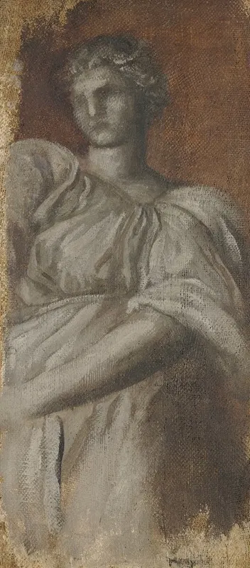 Study of a classical figure by Джордж Фредерик Уоттс — digital art print download