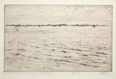 L. Th. de la Ris vue de la Pallice by Гюстав Лёотр — digital art print download