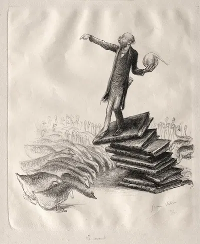 The Savant by Жан Вебер — digital art print download
