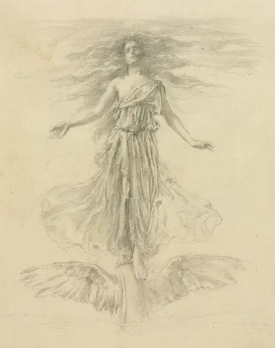 Fortune by Джон Ла Фардж, 1901 — digital art print download