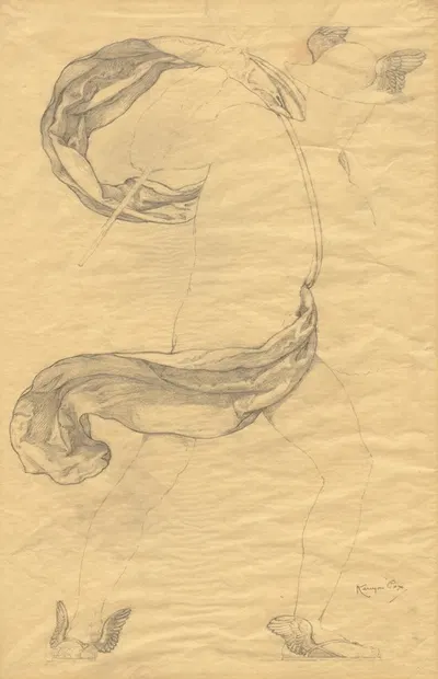 Sketch 7 by Кеньон Кокс, 1912 — digital art print download