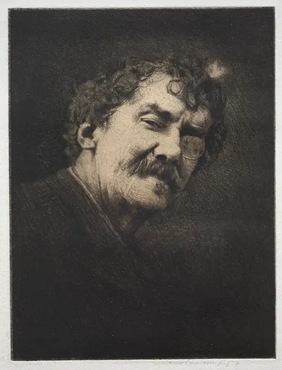 James MacNeill Whistler 2 by Mortimer Menpes — digital art print download