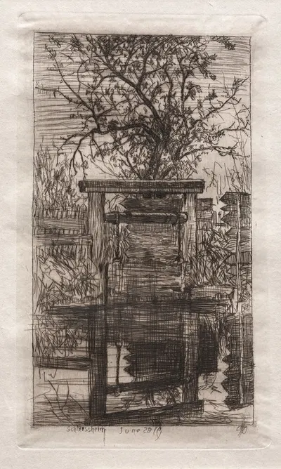 Замок, Шлейссхайм by Отто Генри Бахер, 1879 — digital art print download