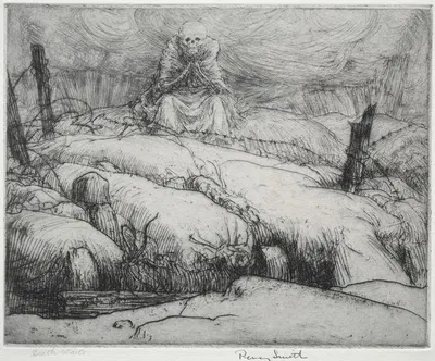 Dance of Death by Percy John Delf Smith, 1919 — digital art print download
