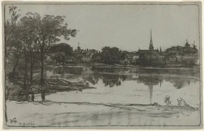 North Easton, Massachusetts by Уильям Моррис Хант, 1877 — digital art print download