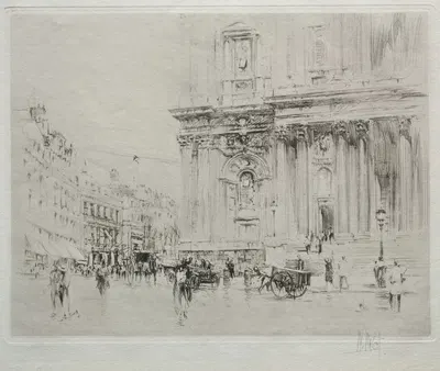 St. Paul's, London by Уильям Уолкот — digital art print download