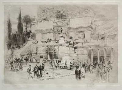 The Villa Quintillii by Уильям Уолкот — digital art print download