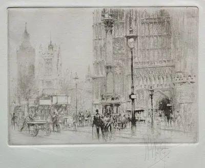 Westminster Abbey by Уильям Уолкот — digital art print download