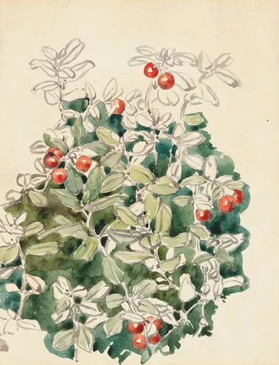 Cowberries by Мария Якунчикова — digital art print download