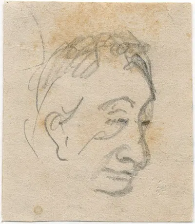 Head of a man by Floris Verster — digital art print download