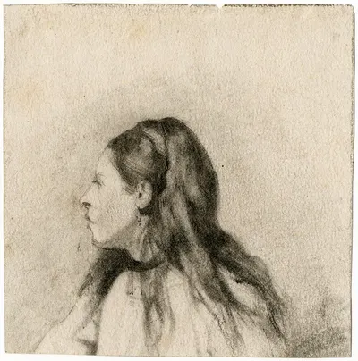Young woman by Floris Verster — digital art print download